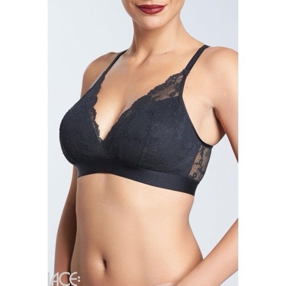 Chantelle Black Lace Bralette